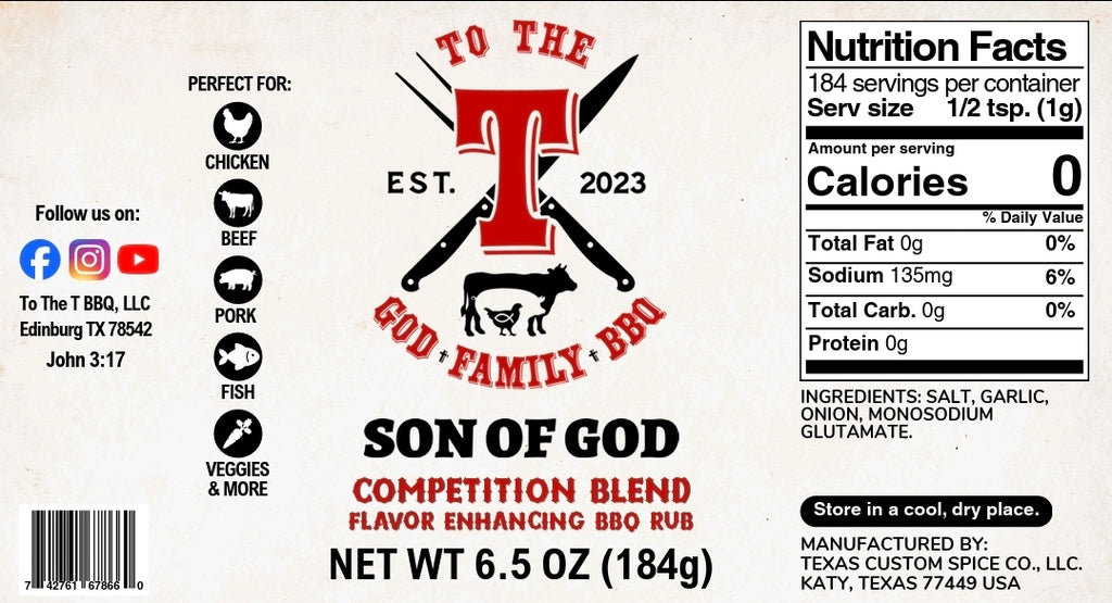 Son Of God 6.5 oz